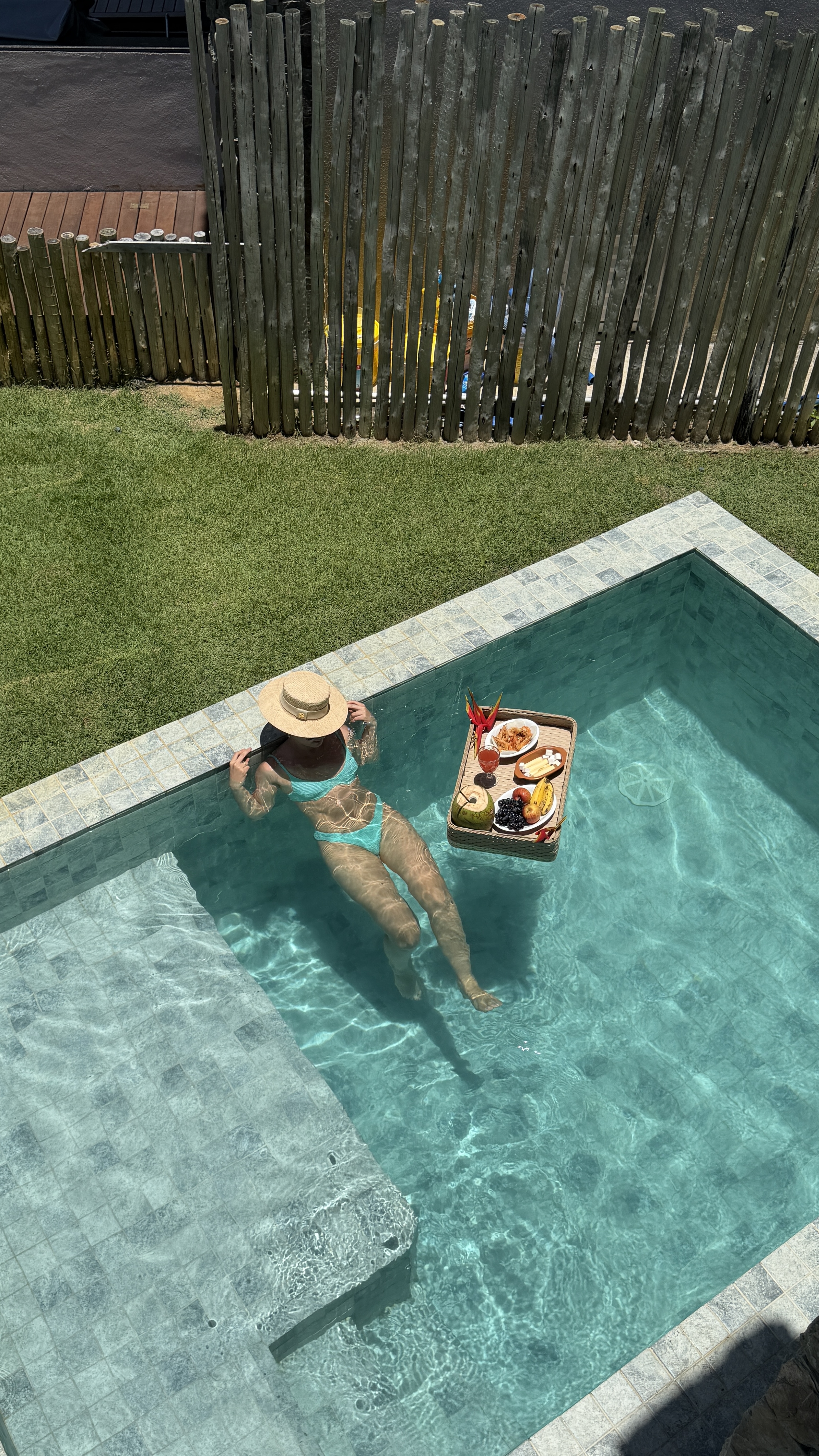 Piscina privativa da Casa Mariah